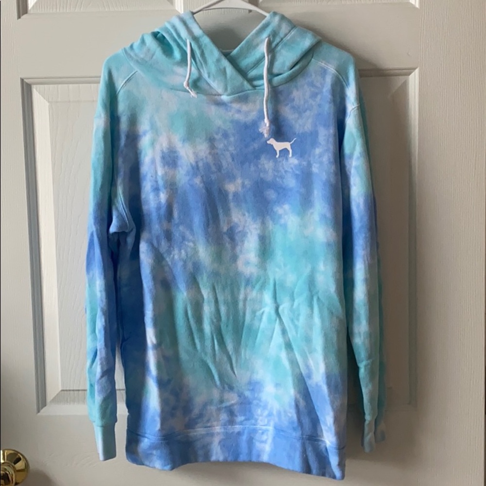 Tye Die PINK Victoria Secret Sweatshirt